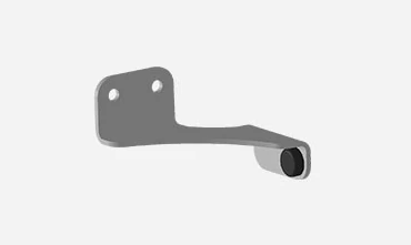 90º right door stop for pivot claroflex system